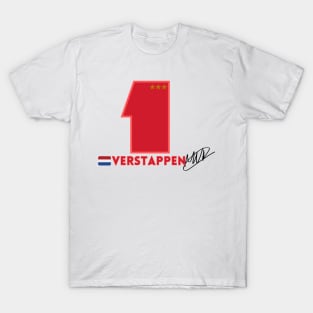 Max Verstappen Number Design T-Shirt